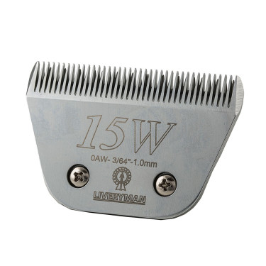 Pentes Tosquiadeira Liveryman 15WF 1,0 mm Pentes Tosquiadeira Liveryman 15WF 1,0 mm