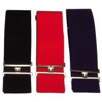 Cinta de cobertura elástica lisa Vermelho