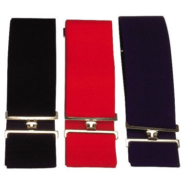 Cinta de cobertura elástica lisa Vermelho