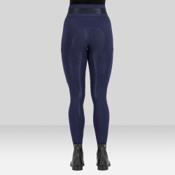 Legging de equitação Euro-Star Ares FullGrip Marinho Azul-marinho