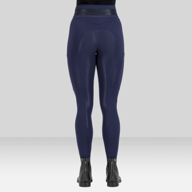 Legging de equitação Euro-Star Ares FullGrip Marinho Azul-marinho