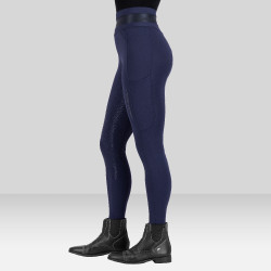 Legging de equitação Euro-Star Ares FullGrip Marinho Azul-marinho