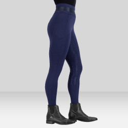 Legging de equitação Euro-Star Ares FullGrip Marinho Azul-marinho