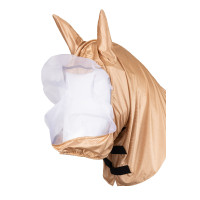 Conjunto de máscara e protetor de pescoço anti-eczema Horze Castanho claro Conjunto de máscara e protetor de pescoço anti-eczema Horze Castanho claro