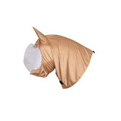 Conjunto de máscara e protetor de pescoço anti-eczema Horze Castanho claro Conjunto de máscara e protetor de pescoço anti-eczema Horze Castanho claro