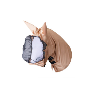 Conjunto de máscara e protetor de pescoço anti-eczema Horze Castanho claro Conjunto de máscara e protetor de pescoço anti-eczema Horze Castanho claro