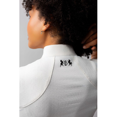 Camisa de concurso B Vertigo Liv brilhante feminina Camisa de concurso B Vertigo Liv brilhante feminina