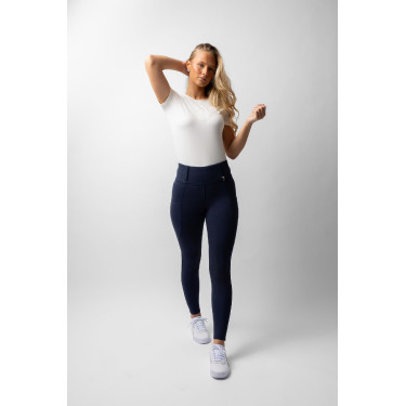 Legging Horze Mira com culote completo feminino Legging Horze Mira com culote completo feminino
