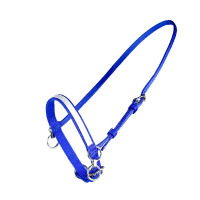 PEQUENO CABEÇÃO DE NYLON COM ARGOLA Azul / branco