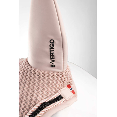 Boné anti-moscas Horze Daylight Rosa sépia