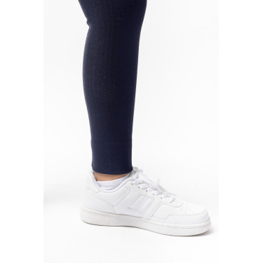 Calça de equitação Horze Mira infantil com grip integral Abertura Calça de equitação Horze Mira infantil com grip integral Abertura