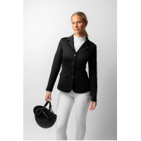 Casaco de competição Horze Ada com lantejoulas feminino Preto Casaco de competição Horze Ada com lantejoulas feminino Preto