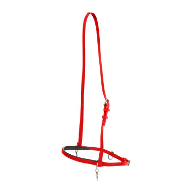 CABEÇADA DE NÁILON COM ARGOLA Vermelho