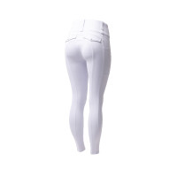 Legging Hybrid Horze Anya feminino fullgrip Branco brilhante Legging Hybrid Horze Anya feminino fullgrip Branco brilhante