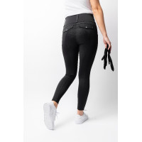 Legging Hybrid Horze Anya feminino fullgrip Branco brilhante Legging Hybrid Horze Anya feminino fullgrip Branco brilhante