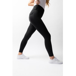 Legging Hybrid Horze Anya feminino fullgrip Preto Legging Hybrid Horze Anya feminino fullgrip Preto