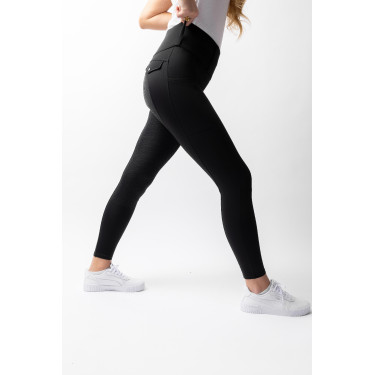 Legging Hybrid Horze Anya feminino fullgrip Preto Legging Hybrid Horze Anya feminino fullgrip Preto