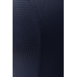 Legging Hybrid Horze Anya feminino fullgrip Abertura Azul-marinho