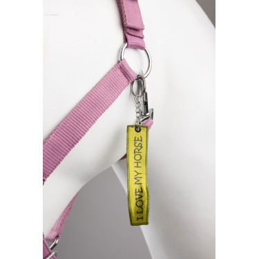 Cabresto e guia Horze Graffiti Pônei Begônia rosa