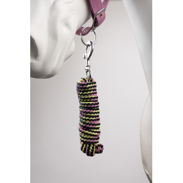 Cabresto e guia Horze Graffiti Pônei Begônia rosa