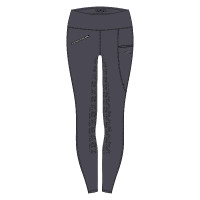 Legging de equitação Easy Rider Dietse Performance FullGrip feminino Ímã Cinzento Legging de equitação Easy Rider Dietse Performance FullGrip feminino Ímã Cinzento