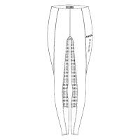 Legging de equitação Easy Rider Livia performance FullGrip feminino Branco Legging de equitação Easy Rider Livia performance FullGrip feminino Branco