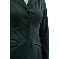 Casaco de competição Harcour Jade US feminino Selva Branco