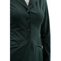 Casaco de competição Harcour Jade US feminino Selva Branco