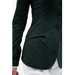 Casaco de competição Harcour Jade US feminino Selva Branco