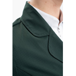 Casaco de competição Harcour Jade US feminino Selva Branco