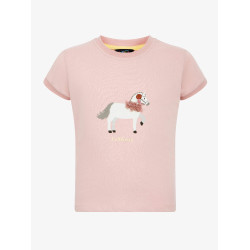 Camiseta Mini LeMieux Alex Florir Rosa