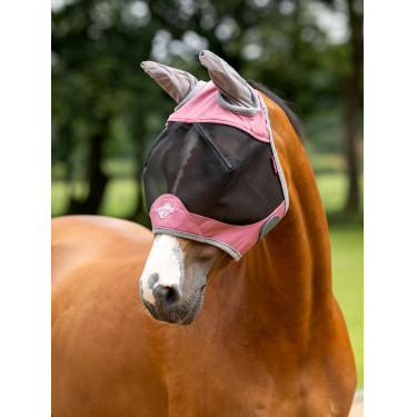 Máscara anti-moscas LeMieux Visor-Tek com orelhas Crepúsculo azul Máscara anti-moscas LeMieux Visor-Tek com orelhas Crepúsculo azul