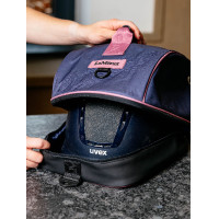 Baú para capacete LeMieux Crepúsculo azul Baú para capacete LeMieux Crepúsculo azul