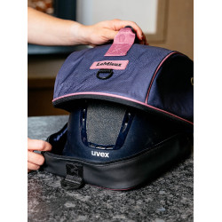 Baú para capacete LeMieux Crepúsculo azul Baú para capacete LeMieux Crepúsculo azul