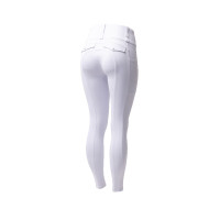 Legging Hybrid Horze Anya feminino fullgrip Branco brilhante Legging Hybrid Horze Anya feminino fullgrip Branco brilhante