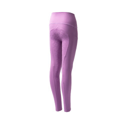 Legging de cobertura total Gillian para criança Horze Pensamento pálido Violeta Legging de cobertura total Gillian para criança Horze Pensamento pálido Violeta