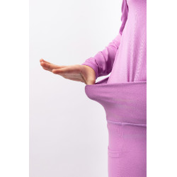 Legging de cobertura total Gillian para criança Horze Pensamento pálido Violeta Legging de cobertura total Gillian para criança Horze Pensamento pálido Violeta