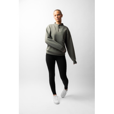 Sweat B Vertigo Lilou mulher Manjedoura Basilic Rosa