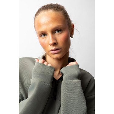 Sweat B Vertigo Lilou mulher Manjedoura Basilic Rosa