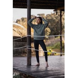 Sweat B Vertigo Lilou mulher Manjedoura Basilic Rosa