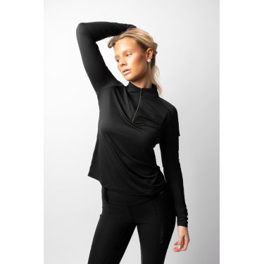 Camiseta de treino B Vertigo Odina feminina Beleza negra Preto