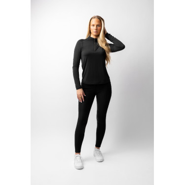 Camiseta de treino B Vertigo Odina feminina Beleza negra Preto