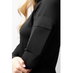 Camiseta de treino B Vertigo Odina feminina Beleza negra Preto