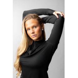 Camiseta de treino B Vertigo Odina feminina Beleza negra Preto