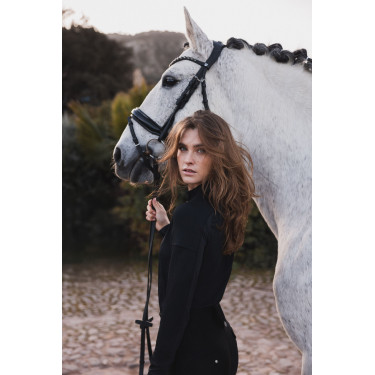 Camiseta de treino B Vertigo Odina feminina Beleza negra Preto