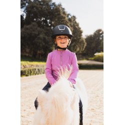 Camiseta de treino infantil Horze Mea Pensamento pálido Violeta