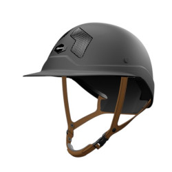 Capacete Flex-on Armet preto viseira Mista Dark Jugular marrom