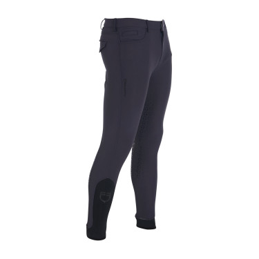 Calça ajustada com grip integral masculino Aria Equestro Blazer marinho Azul-marinho Calça ajustada com grip integral masculino Aria Equestro Blazer marinho Azul-marinho