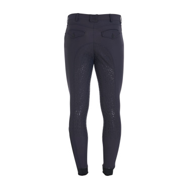 Calça ajustada com grip integral masculino Aria Equestro Blazer marinho Azul-marinho Calça ajustada com grip integral masculino Aria Equestro Blazer marinho Azul-marinho