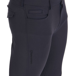 Calça ajustada com grip integral masculino Aria Equestro Blazer marinho Azul-marinho Calça ajustada com grip integral masculino Aria Equestro Blazer marinho Azul-marinho